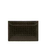 フェンディ カードケース 7M0012 ブラウン レザー レディース FENDI 【中古】